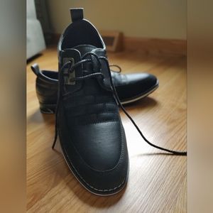 NEW Cosidram Men's black casual dress shoe